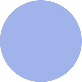 ein runder blauer Kreis