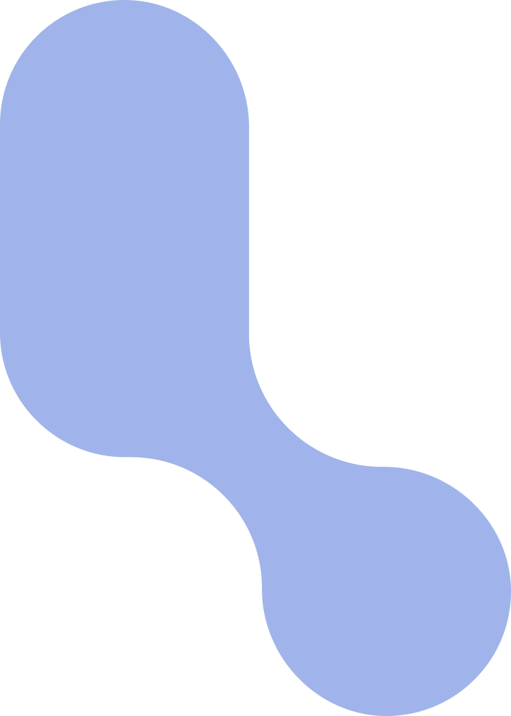 ein schmückendes Element in blau